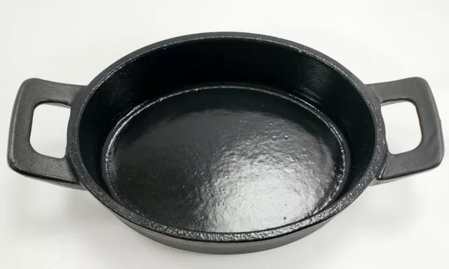 Geoffrey Zakarian Cast Iron Non-Stick Mini Baking Oval Pans - Set of 2