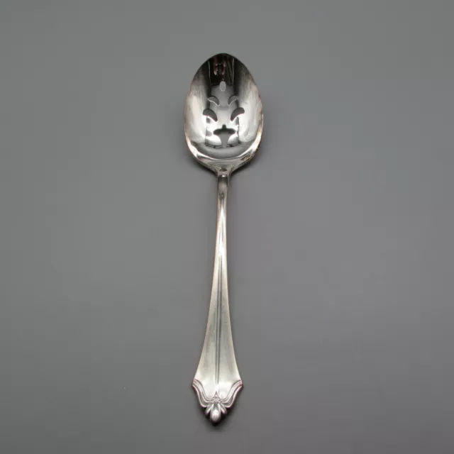 Oneida Silverplate Flatware - BELCOURT -  Slotted Serving Spoon CANADA