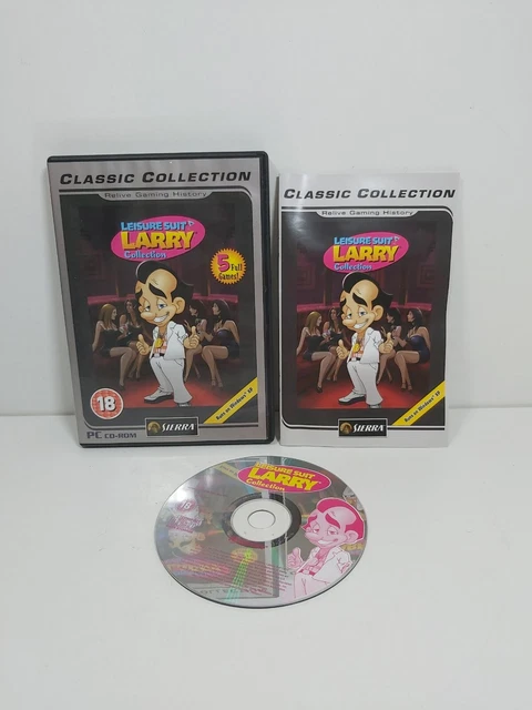 Leisure Suit Larry Collection SIERRA PC CD-ROM WINDOWS 98/2000/XP/ME