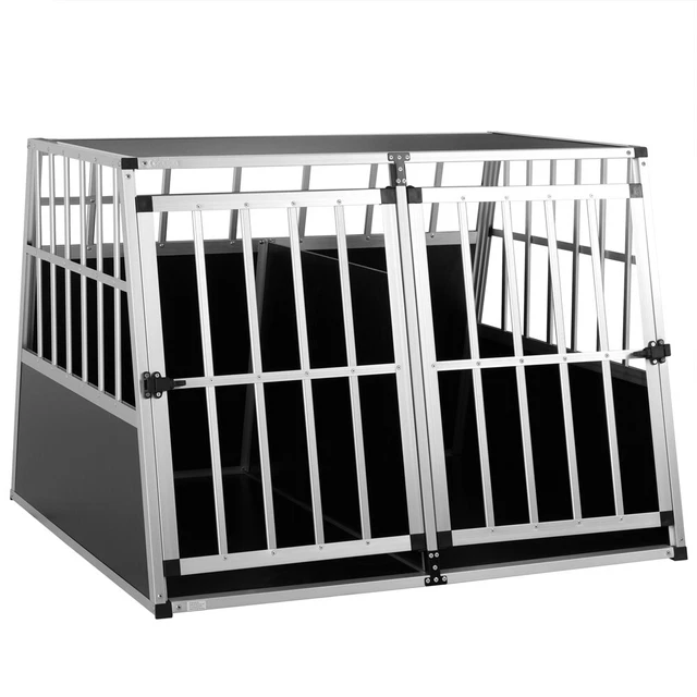 B-Stock Cadoca Dog Car Crate Aluminium Sturdy Transport Box