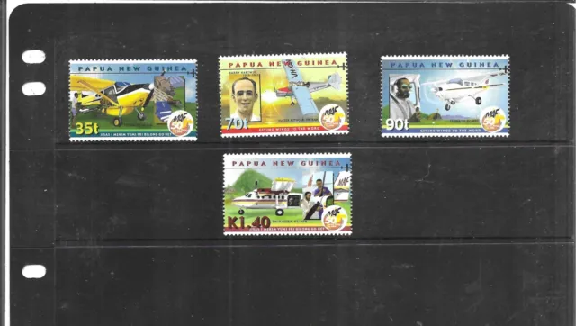 Papua New Guinea 2001. Aviation Fellowship Set. Mint Full Gum. As Per Scan.