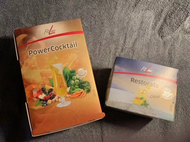 FitLine Optimal-Set, Powercocktail, Restorate Citrus NEU & OVP