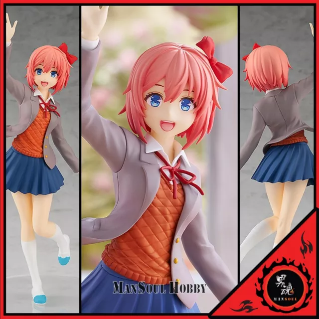 Official Doki Doki Literature Club Plus Sayori Plush Figure 8.5 Doll DDLC