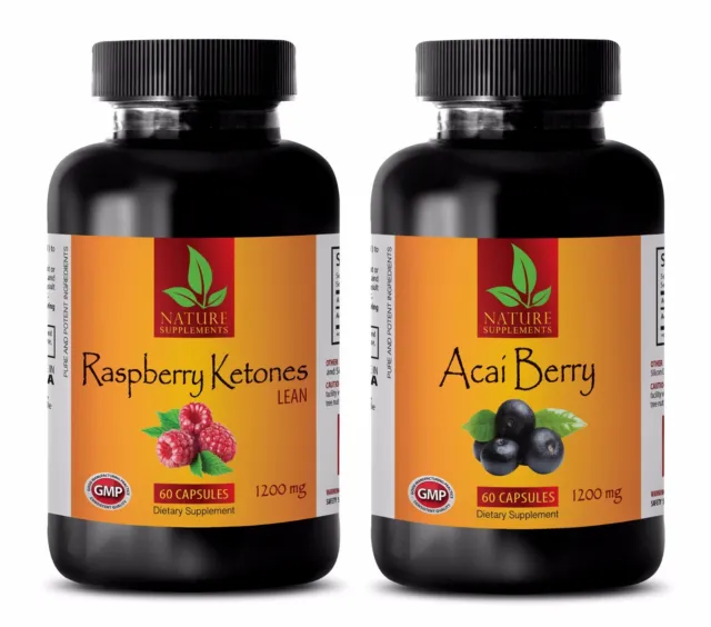 Antioxidant vitamins for woman - RASPBERRY KETONES – ACAI BERRY COMBO -raspberry