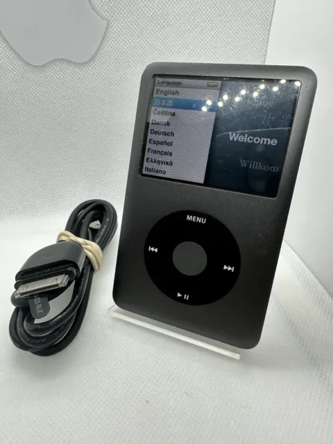 Apple iPod Classic 7. Generation Silber Grau 120GB gebrauchter Zustand #51