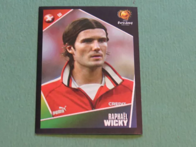 N°148 Raphael Wicky Suisse Helvetia Panini Football Uefa Euro 2004 Portugal