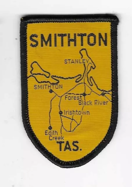 Vintage  Cloth Badge    SMITHTON  TAS.