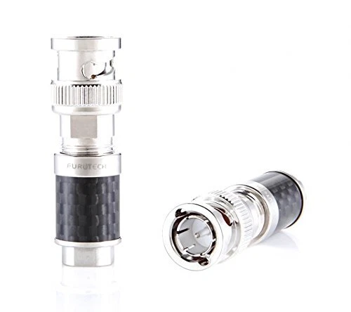 FURUTECH ADL High-end Grade 75 ohmBNC Plug Rhodium plated 2 pcs CF-BNC-R