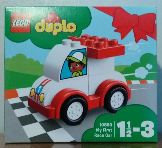 LEGO DUPLO 10860 - Ma première voiture de course - Set neuf en boite scellée
