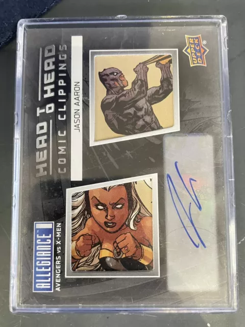 2022 ud marvel allegiance avengers vs x-men Autograph