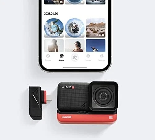 Insta360 One R Quick Reader Horizontal version