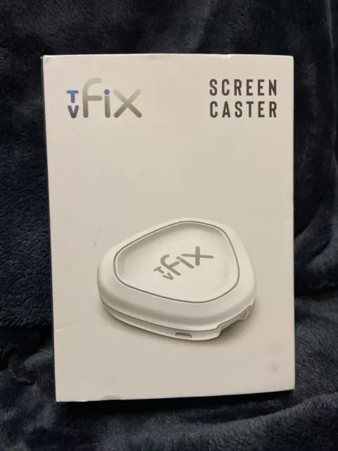 TVfix Screen Caster Streaming Device Mirrors Android, iPhone, iPad, Laptop to TV