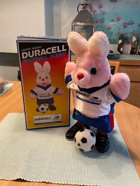 Limited Edition Duracell Football Bunny Issued For France 1998 World Cup Nib