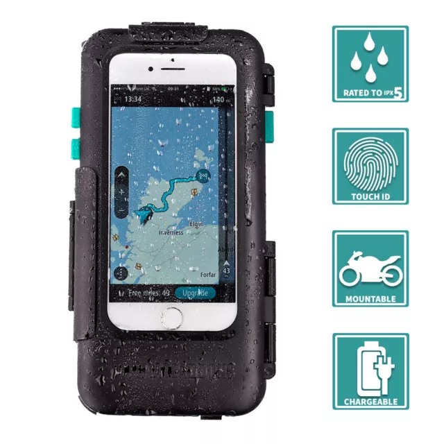 Ultimateaddons Tough Waterproof Mount Case for Apple iPhone 6 6S 7 8 Plus