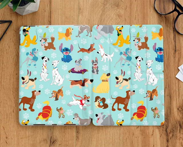 Disney dogs iPad case with display screen for all iPad models