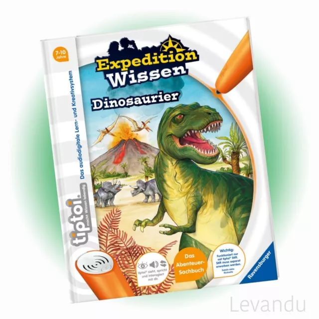 RAVENSBURGER tiptoi® Buch - Expedition Wissen - Dinosaurier - NEU