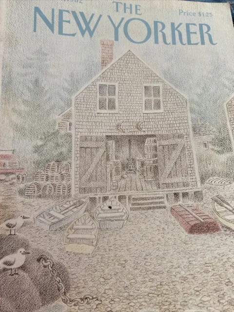 The New Yorker Magazine May 24 1982 Barrel House by Charles E. Martin No Label