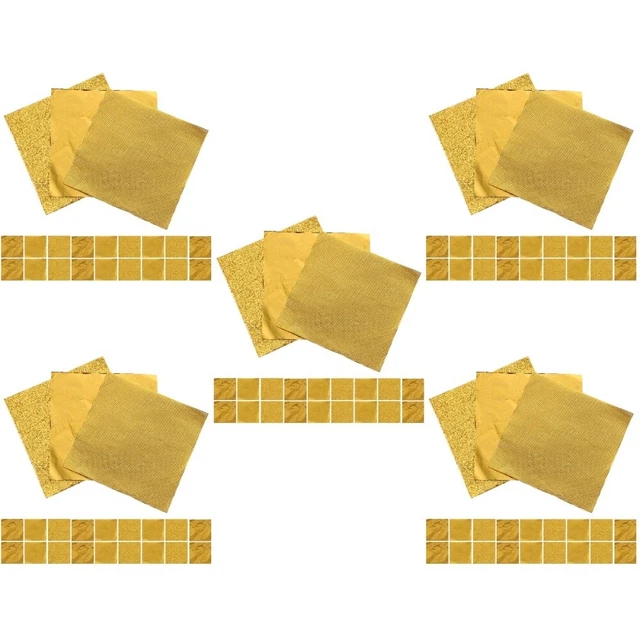 5 piezas 6 bolsas hojas de embalaje de chocolate chocolates envases de aluminio portátiles