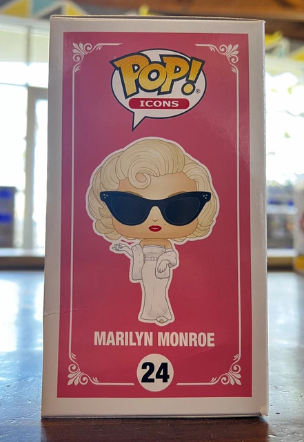 Marilyn Monroe Funko Pop Icons #24 VAULTED HOLLYWOOD EXCLUSIVE (Box Damage) 2