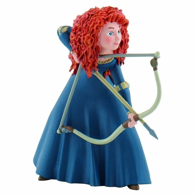 NEW DISNEY FIGURE Princess Merida with Bow collectible cake topper ...