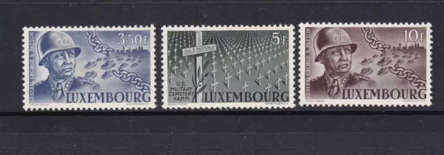 Luxembourg - SG 498/501 - m/m - 1947 - Honouring General G.S. Patton