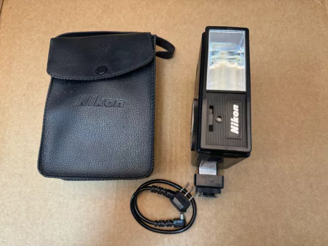 Nikon Speedlight SB-3 Shoe Mount Flash w/ Leather Case
