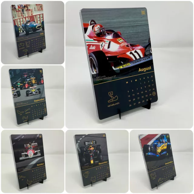 2024 WALL CALENDAR F1 Month Calendar 2024 Portable Desk Calendar
