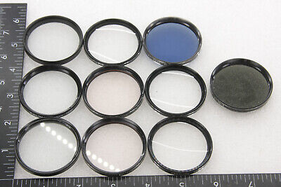 Filtros de fotos de 48 mm - PIEZAS SURTIDAS - Vivitar Asanuma vidrio sucio rayado USADO