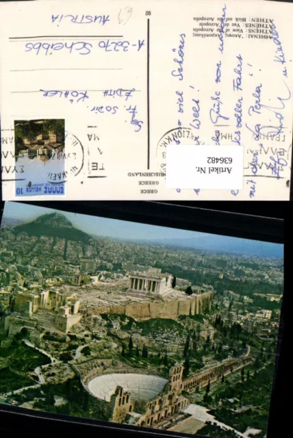 636482,Athens Athen Blick auf die Akropolis Acropolis Greece