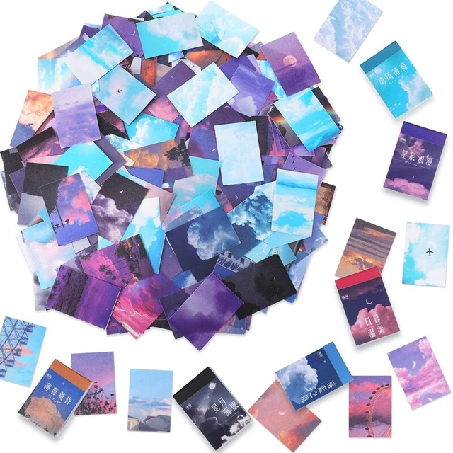 Juego de 300 pegatinas Washi pegatinas adhesivas Washi conjunto álbum de recortes pegatina diario C6K1