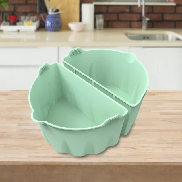 Inserto cottura riutilizzabile, antiuscita, stufato, accessori cucina (verde)