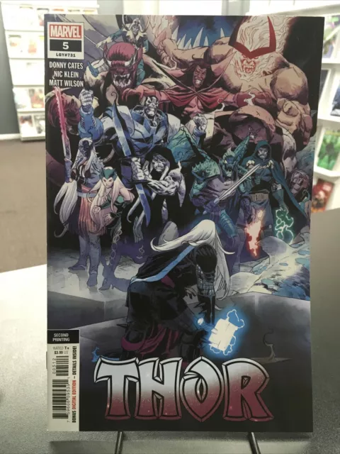 Marvel Comics THOR (2020) #5 (#731 Legacy) Black Winter * SECOND PRINTING