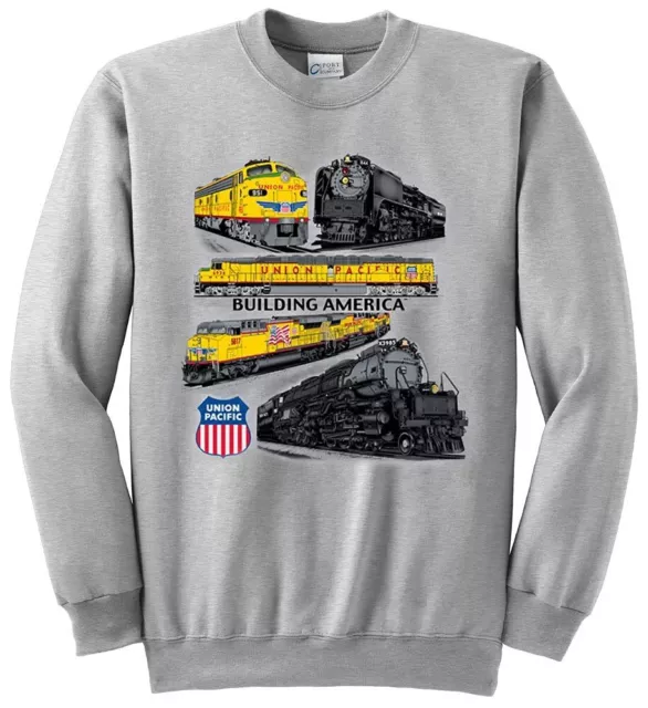 Union Pacific Collage Authentic Railroad Sweatshirt [64]