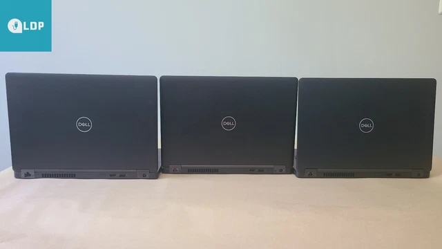 * Lot of 3* Dell Latitude 5490 Laptop, i5-8250U 16GB RAM 512GB NvME SSD, No OS