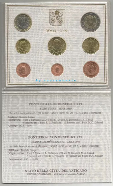 Monete Vaticano Vatican Cent E Euro Anno 2009 Unc Scegli Quelle Che Ti Servono