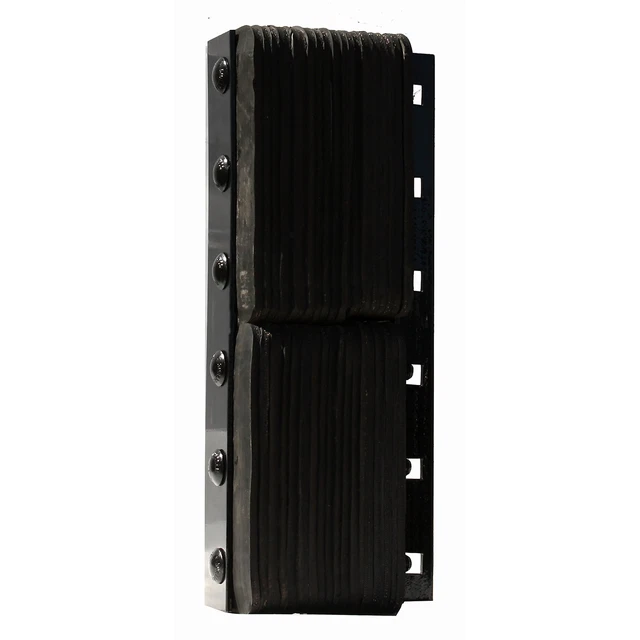 Durable Corporation One Sided Laminated Dock Bumper,  Length 10.25 in