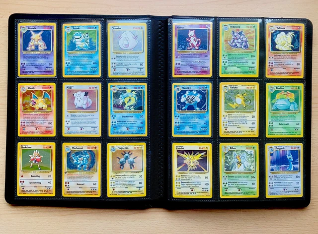 Pokemon Masterset Base Set 102/102 Glurak Turtok Bisaflor Charizard PSA 1st Holo