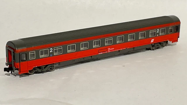 Roco N24477 Voiture Eurofima ÖBB 2e Classe - Echelle N 1/160 - Occasion