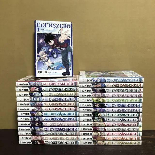 EDENS ZERO Vol.1-28 Latest Full set Manga Comics Hiro Mashima ( FAIRY TAIL  )