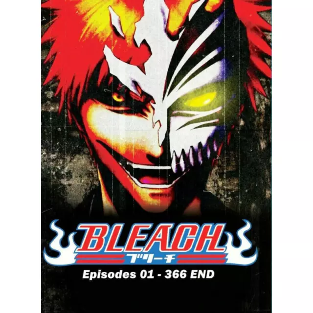 DVD Bleach Episode 1 - 366 + Movie Series Complete English Dub DHL