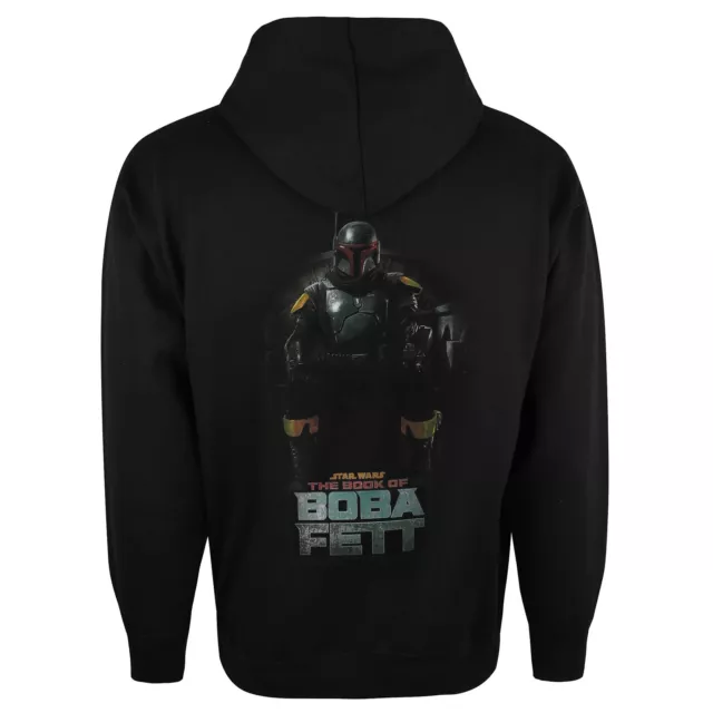 Star Wars Mens Hoodie The Book of Boba Fett Poster Jumper Official