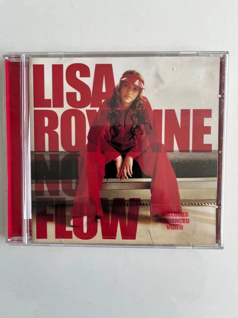 LISA ROXANNE NO FLOW (A35) 4 Track CD Single plus Picture Sleeve