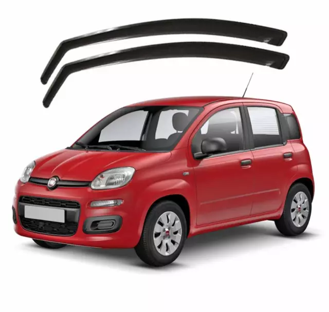 Deflettori Fiat Panda 312 2012> Deflettori Fumè Antivento Panda 12588