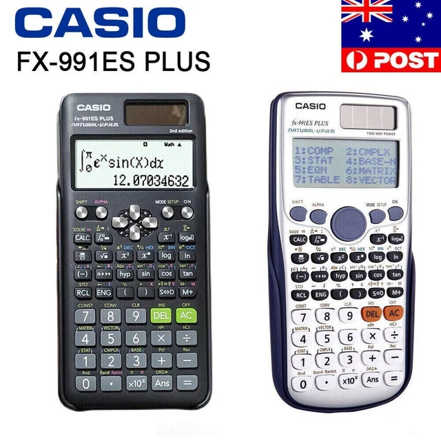 FX-991ESPLUS2 2nd Edition Standard Engineering Scientific 10+2Digit Calculator