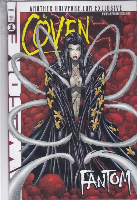 Awesome Entertainment The Coven Fantom #1 February 1998 Same Day Dispatch