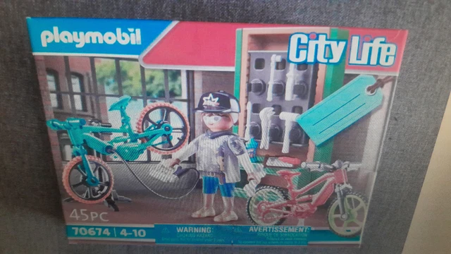 Playmobil Vintage - Atelier Réparation Motos Mécanicien 3992 (1997) - Occasion