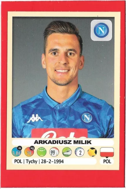 CALCIATORI 2018-2019 Panini Figurine-stickers n 364 NAPOLI ARKADIUSZ MILIK