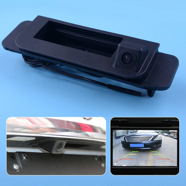 thumbnail interactive-video image 1 of Car Trunk Handle With CCD Rear View Camera For Mercedes-Benz CLA 2014-2018 - Wired Parking Camera Kit 1 of 5