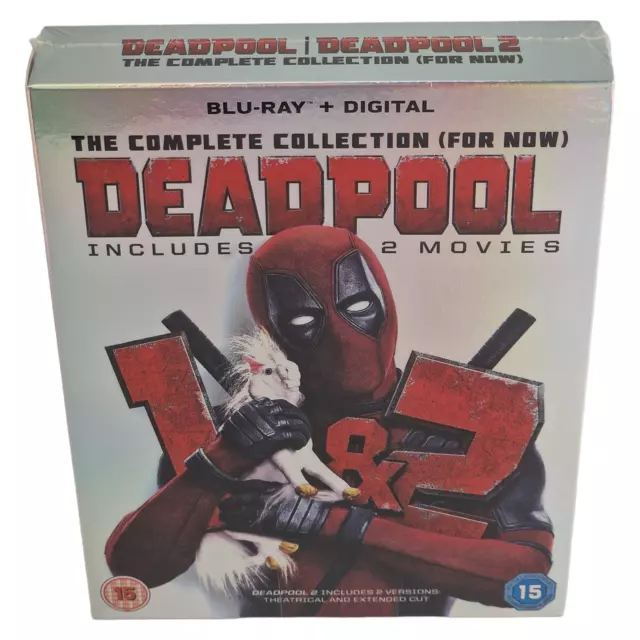 Deadpool / Deadpool 2 Blu-ray 2 films, 3 coupes VF [ UK [Import]