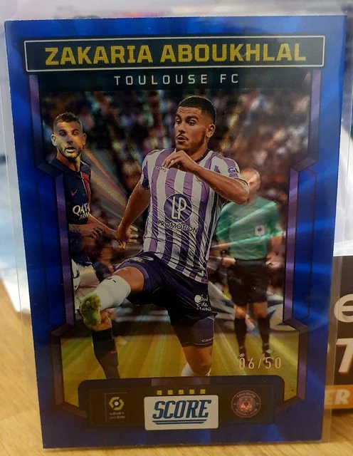 PANINI SCORE LIGUE 1 2023-2024 Gianluigi Donnarumma Purple Laser 14/15